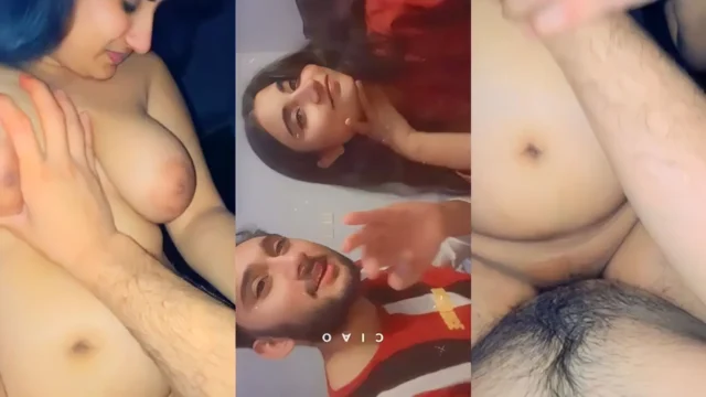 Viral desi MMS shows hot girlfriend taking a rough pussy pounding and moaning