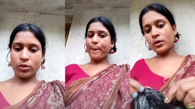 Desi Bhabhi Lures Neighbor Uncle, Gets Nude For XXX Teasing MMS