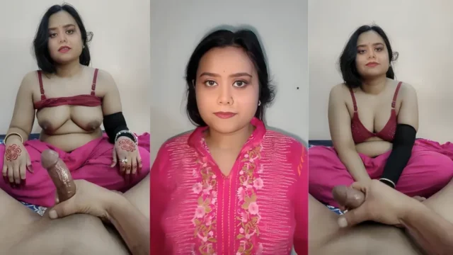 MMS of chubby bhabhi enjoying neighbor's cock and hard pussy fuck