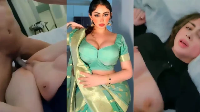Desi Girlfriend's Tight Pussy Fucked Hard While Her Big Boobs Bounce