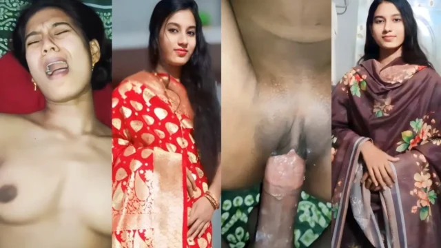 Suhagraat Sex! Newly Married Wife Taking Husband's Huge Cock Deep In Her Pussy