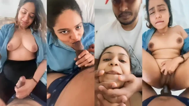 Homemade Sex Tape of Busty GF with Big Boobs Fucked Hard