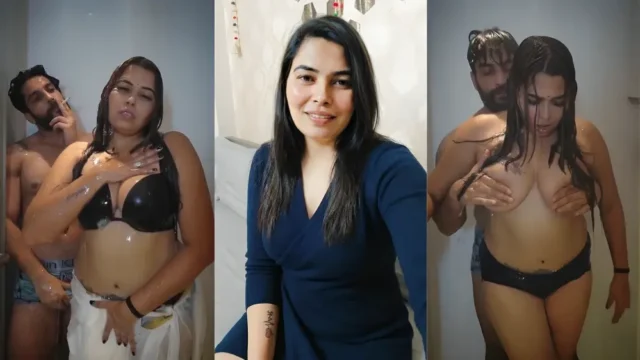 MMS of OTT Actress Preeti Puneet Getting Boobs Squeezed Hard In Shower