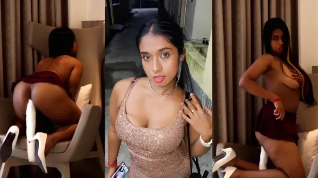 Bengali Influencer Ipsita Hajra Viral MMS Boobs Teasing Video
