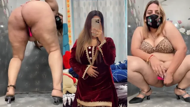 MMS of Horny Desi Bhabhi Simar Fully Nude in Bathroom Teasing