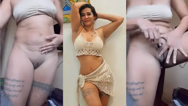 Fitness Milf Sheetal Sahni MMS Fully Nude Shaving Her Smooth Pussy
