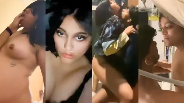 Desi Girlfriend Hardcore Riding Boyfriend Dick MMS Video