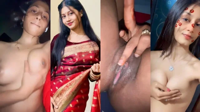 Horny Desi Girlfriend Wrecks Her Juicy Pussy with a Huge Dildo MMS