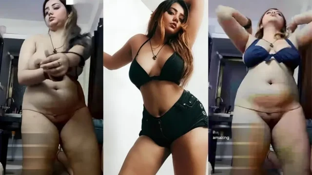 MMS of horny desi aunty Zhea Bhattacharya fingering her shaved pussy until she squirts