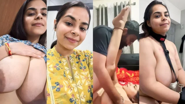 Big Boobs Desi Girlfriend BDSM Sex - Tied Up & Fucked Hard