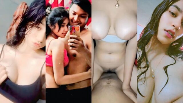 Viral MMS of big boob GF riding dick and getting pounded hard