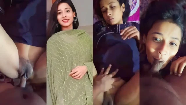 Hot GF Gives Sloppy Blowjob and Gets Her Tight Pussy Fucked Hard