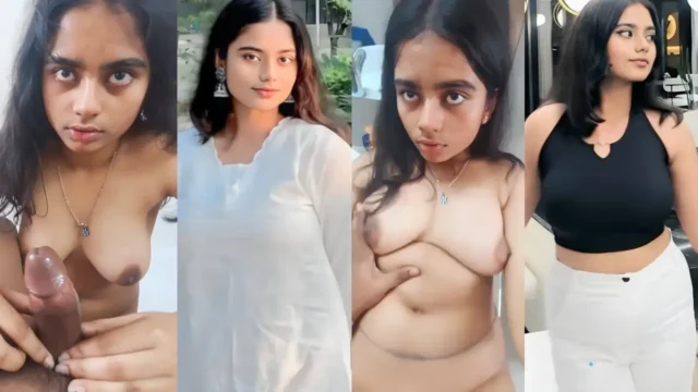 Desi GF MMS giving deep blowjob and getting hard fucked