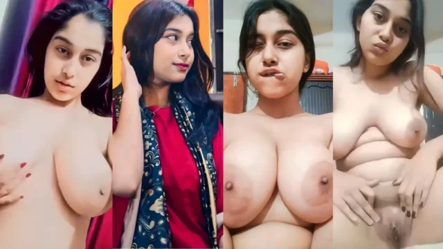 Desi GF Nudes Collection Shows Off Her Huge Boobs and Wet Pussy
