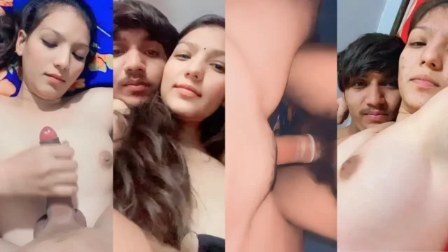 Viral MMS of Horny Desi Girlfriend Spreading Legs for a Big Cock