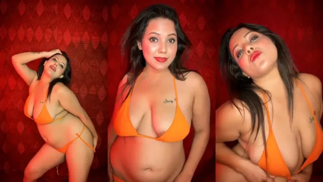 Bengali Influencer Barsha Sen Bikini Strip and Full Nude Reveal MMS
