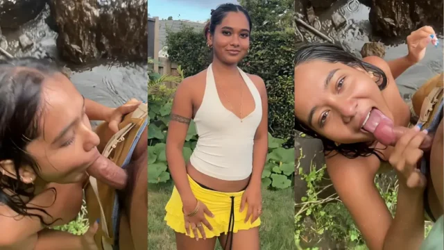 Onlyfans Video of NRI Slut Mia Z Fucked Hard in the Jungle