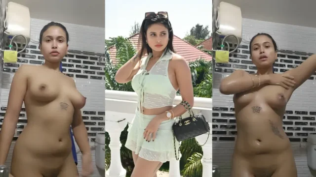 Sarmishtha Sarkar Shower Video Soaping Her Huge Boobs and Wet Pussy