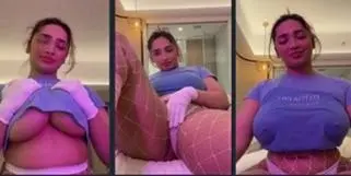 Aditi Mistry Nude Tits and Tight Ass Exposed in Blue Top Part 2