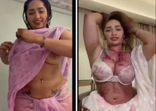 Aditi Mistry Nude Holi Live Finale Spreading Colors on Boobs and Ass