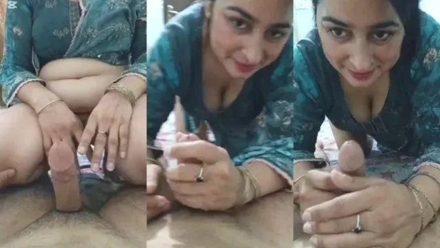Sex Tape of Busty Desi BBW Bhabhi Giving Blowjob and Fucking