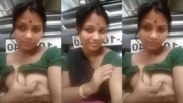 Desi Bhabhi Video Flaunts Giant Boobs While Husband is Away