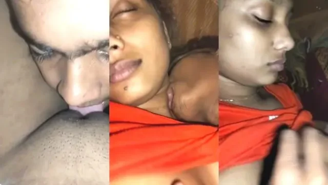 Desi Bhabhi Sloppy Deepthroat Blowjob to Devar in Sex Tape
