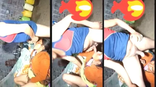 Village Bhabhi's Fat Pussy Eaten and Mouth Fucked Hard