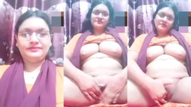 Horny Desi Bhabhi Finger Fucks Her Hairy Wet Pussy On Cam