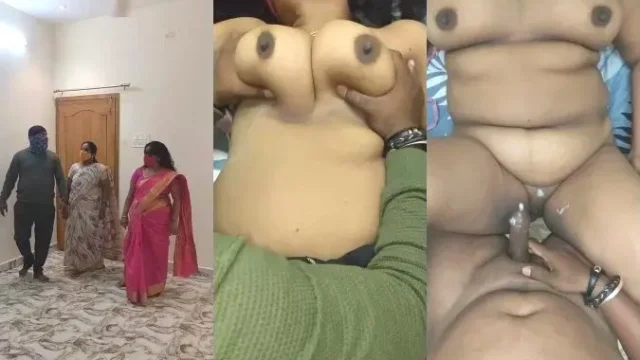 Hot Desi Bhabhi Threesome with Masked Husband Part 2