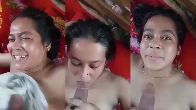 Desi Bhabhi Small Tits Blowjob Sucking Dick Viral MMS
