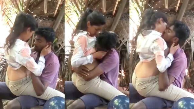 Public Park Desi Girlfriend Riding Boyfriend's Fat Cock Part 2