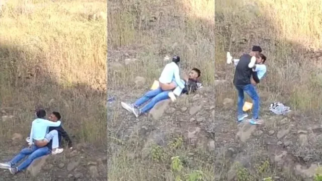 MMS of Busty Desi GF Getting Tight Pussy Pounded Outdoors
