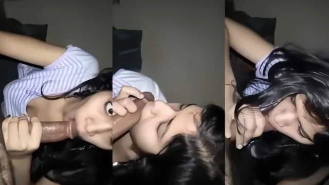 Desi GF Girlfriend Swallows Cum After Sloppy Blowjob In amateur Sex Tape