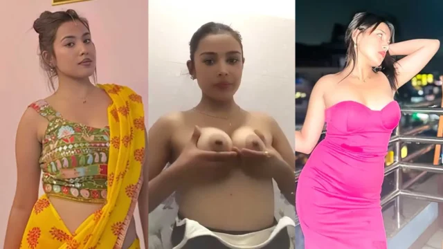 Desi Girlfriend Exposing Big Boobs And Tight Ass In Nude Video