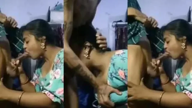 MMS of Desi Secretary Sucking Boss's Big Dick in Office