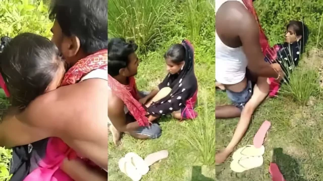 Outdoor Sex With Desi Village Girl Exposing Her Big Boobs And Hairy Pussy