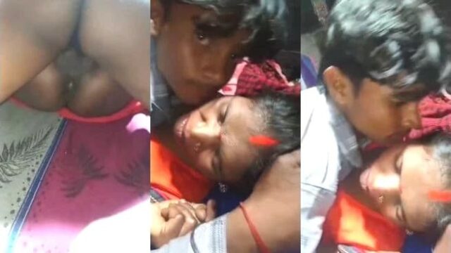 Desi Village Threesome with a Horny Bhabhi Fucking and Sucking