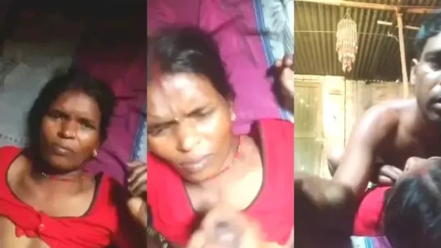 Desi Village Wife Sloppy Blowjob and Hard Pussy Fucking