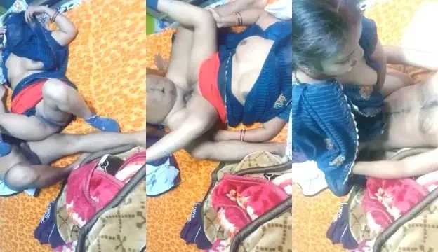 Desi Sex Video with Busty Village Wife Getting Her Hairy Pussy Pounded