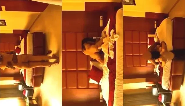 Desi Wife With Huge Boobs Rides Husband's Hard Cock in Hotel Room