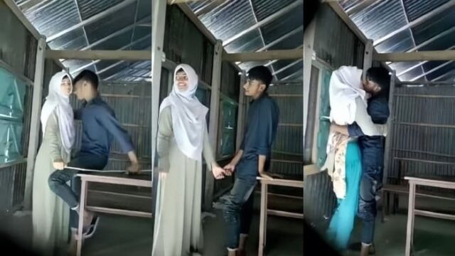 Hijabi GF MMS Kissing And Getting Her Pussy Rubbed Outdoors
