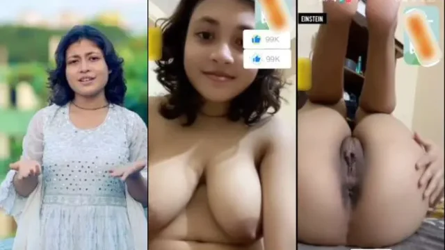 Influencer Nujhat Viral Nude MMS Exposing Her Huge Tits and Hairy Pussy