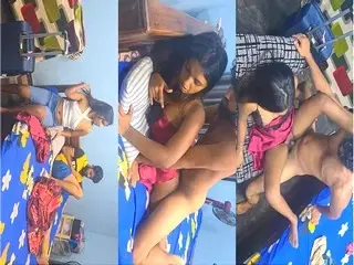 Sri Lankan GF's Sloppy Blowjob and Wet Pussy Fucked Hard on Sex Tape