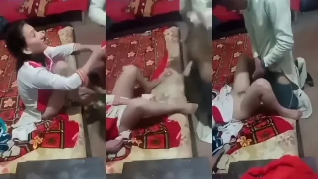 Pakistani Teen GF Rides Uncle's Cock and Gets Fucked Hard