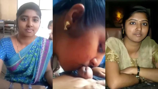Desi Tamil Wife Sucks Hubby's Hard Dick in Blowjob Sex Tape